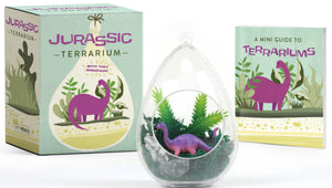 Jurassic Terrarium: With Tiny Dinosaur