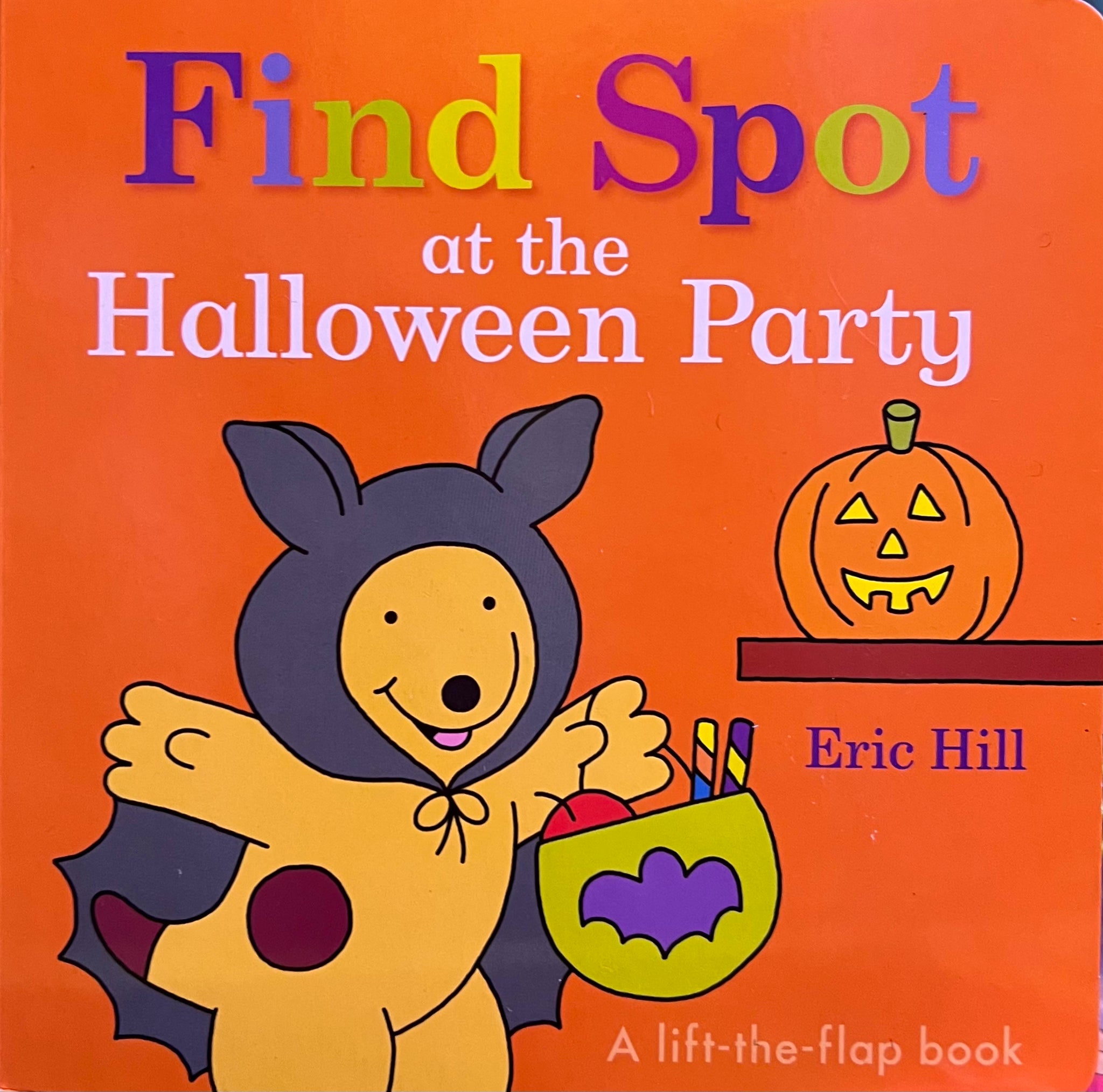 Find Spot at the Halloween Party, Eric Hill