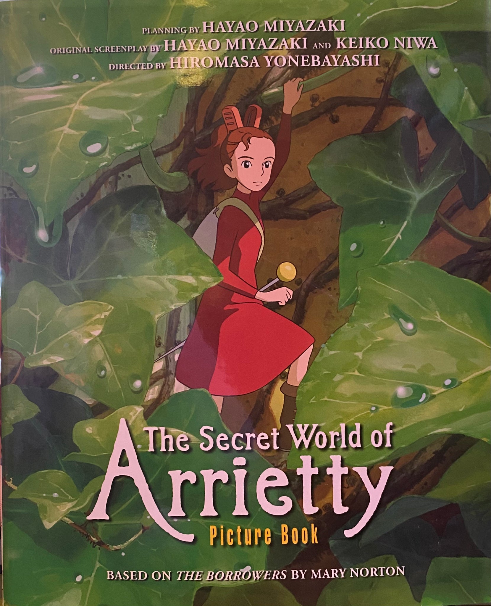 The Secret World of Arrietty Picture Book, Hayao Miyazaki