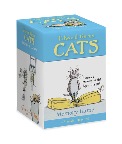 Edward Gorey Cats Memory Game