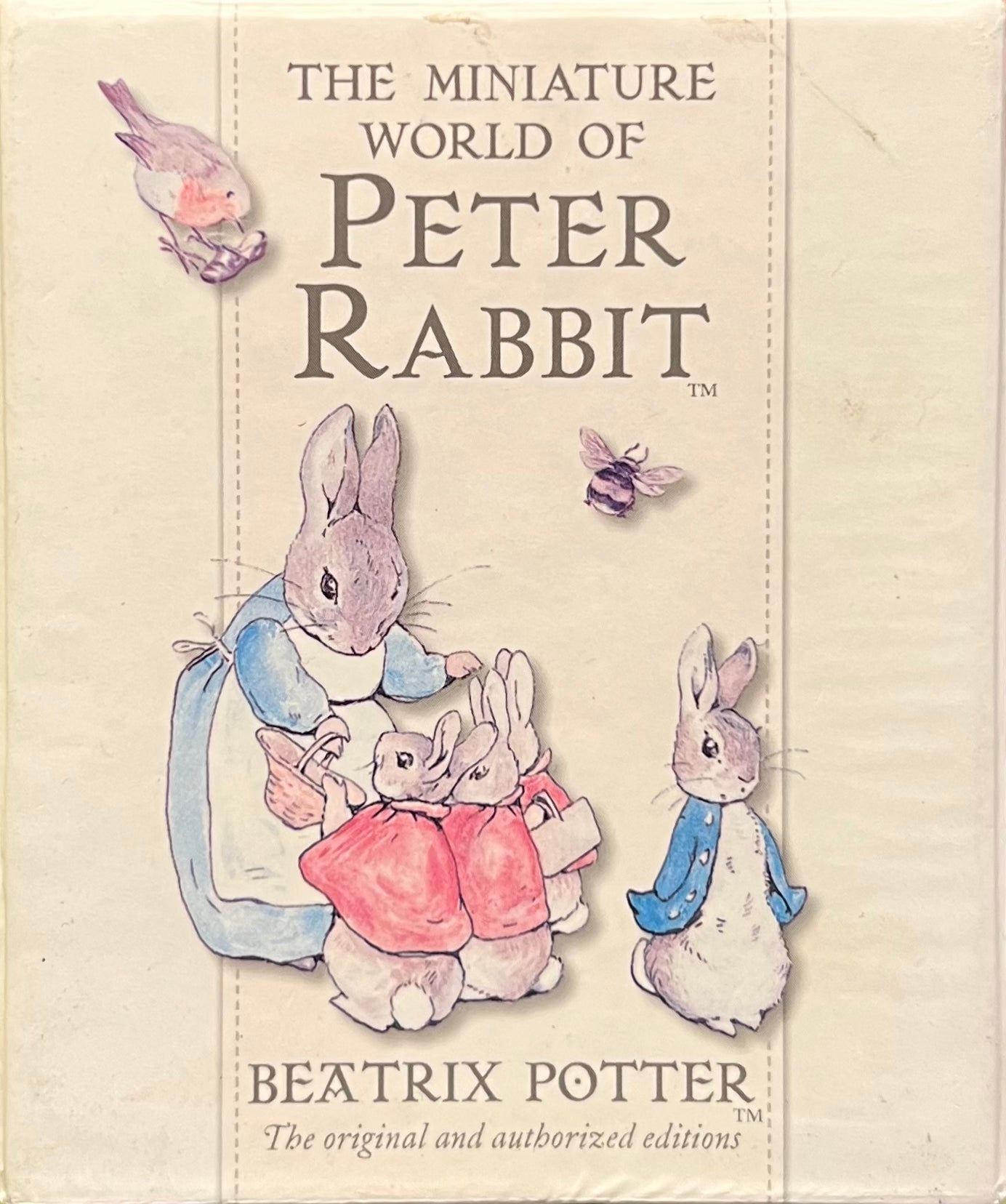 The Miniature World of Peter Rabbit Pillow Cat Books