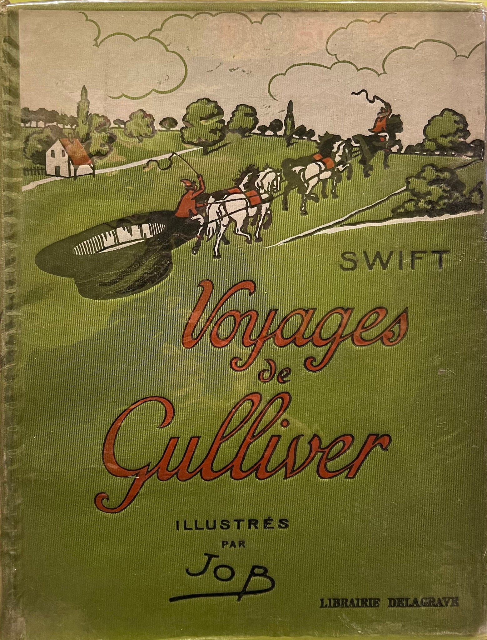 Voyages de Gulliver, Jonathan Swift, Illustrations by JOB