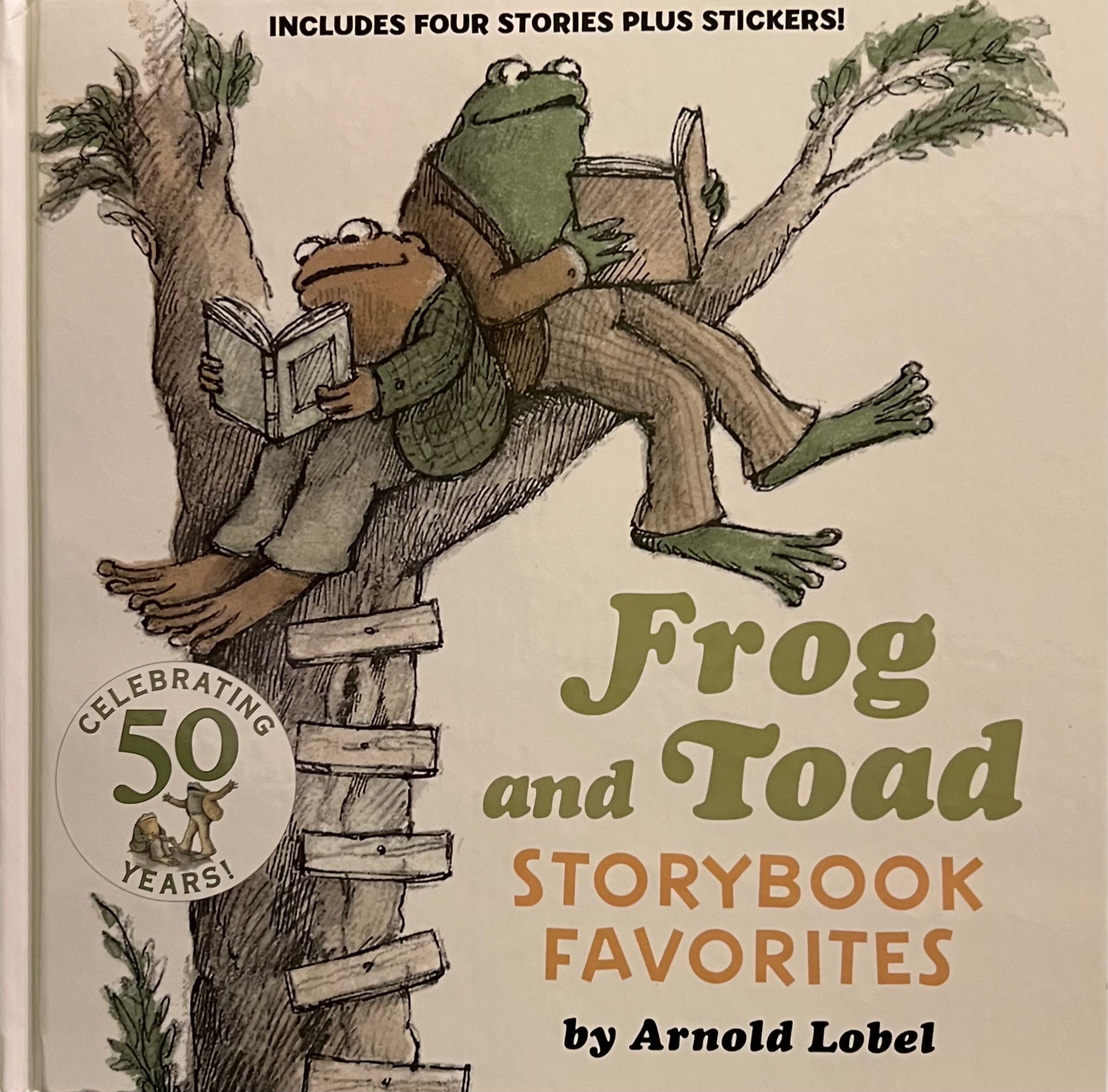Frog and Toad: Storybook Favorites (Includes 4 Stories Plus Stickers!), Arnold Lobel