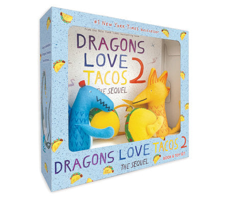 Dragons Love Tacos 2: The Sequel (Book and Toy Set), Adam Rubin