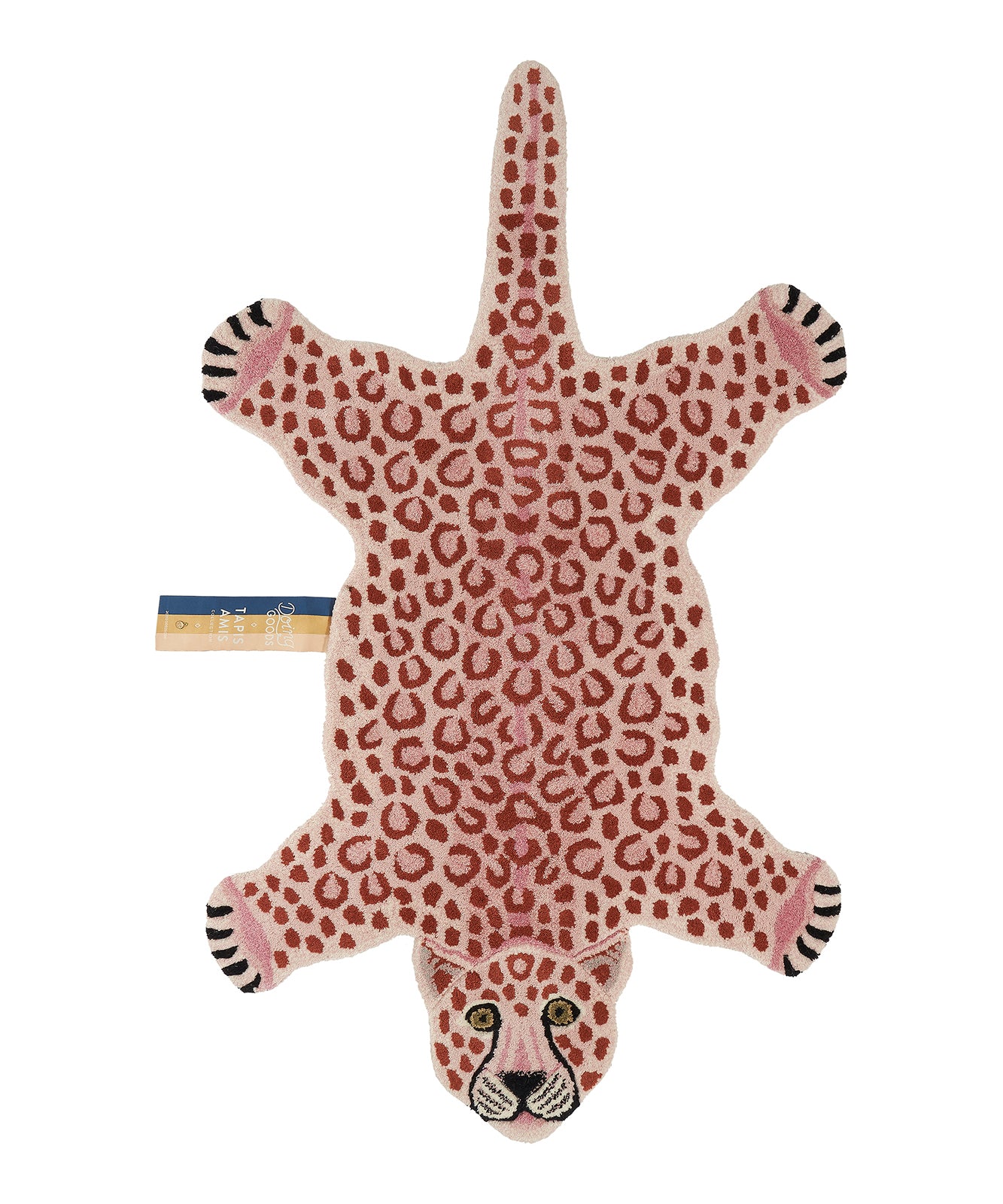 Pink Leopard Rug