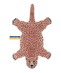 Pink Leopard Rug