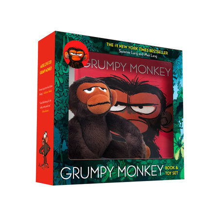 Grumpy Monkey (Book and Toy Set), Suzanne Lang