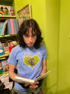 The Anniversary Tee in Baby blue