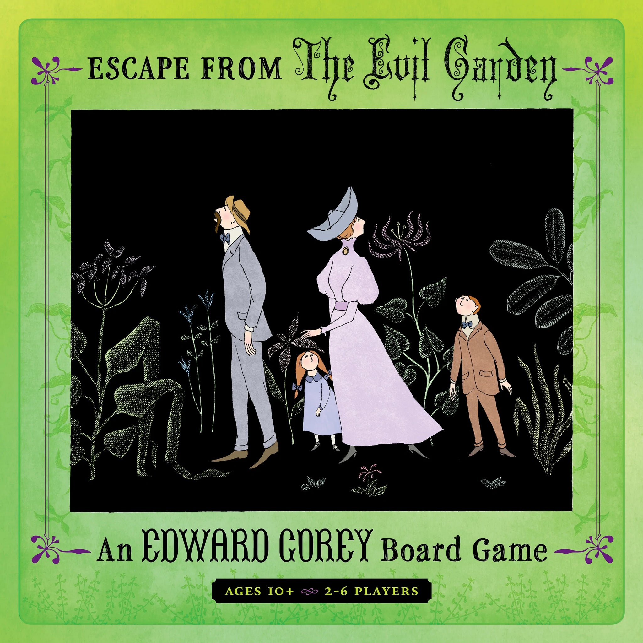 Escape from The Evil Garden: An Edward Gorey Board Game – Pillow-Cat Books
