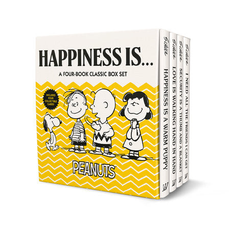 Happiness Is..  a Four-Book Classic Box Set, Charles M. Schulz
