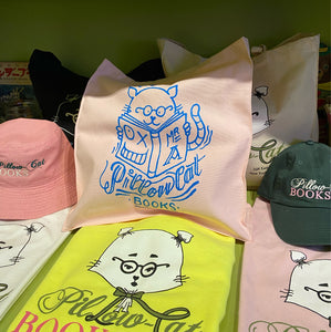 Mr. A x Pillow-Cat Books tote bag