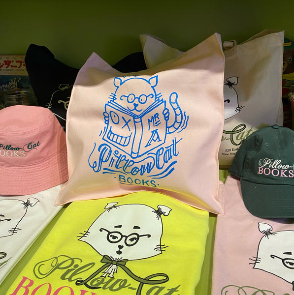 Mr. A x Pillow-Cat Books tote bag