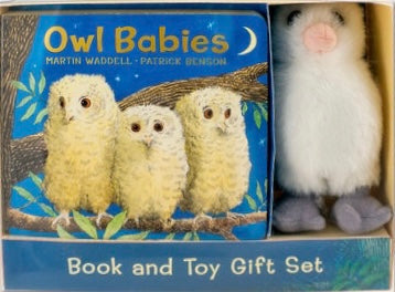 Owl Babies Book and Toy Gift Set, Martin Waddell and Patrick Benson