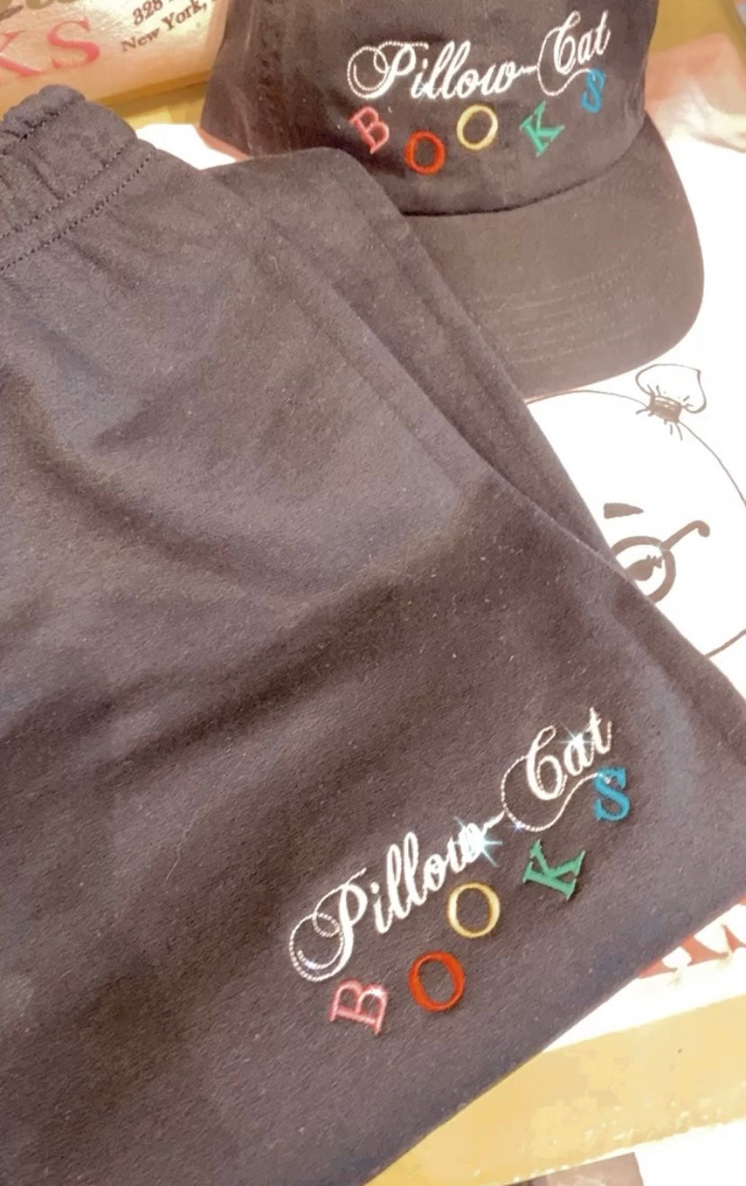 Pillow-Cat Books Rainbow Jumble Sweatpants