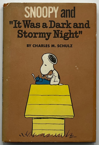 snoopy and it was a dark and stormy night